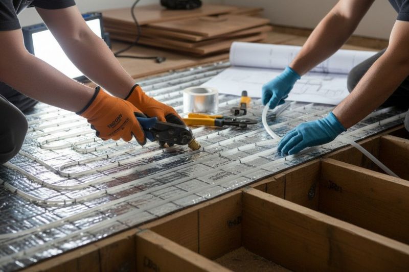 Radiant Heating Installation