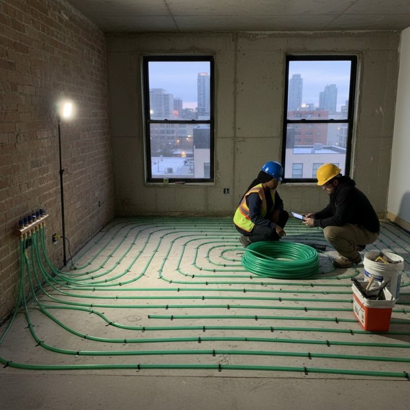 Radiant Heating Installation