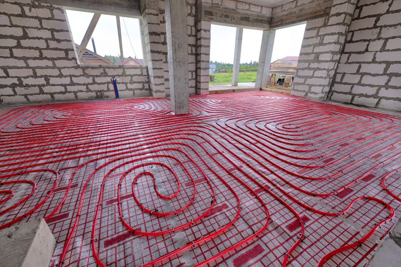Radiant Heating Installation detail