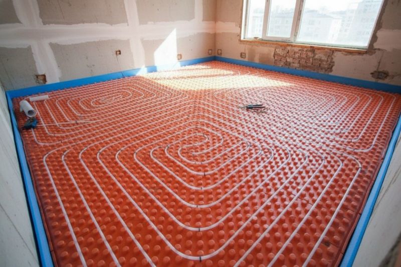 Radiant Heating Installation detail