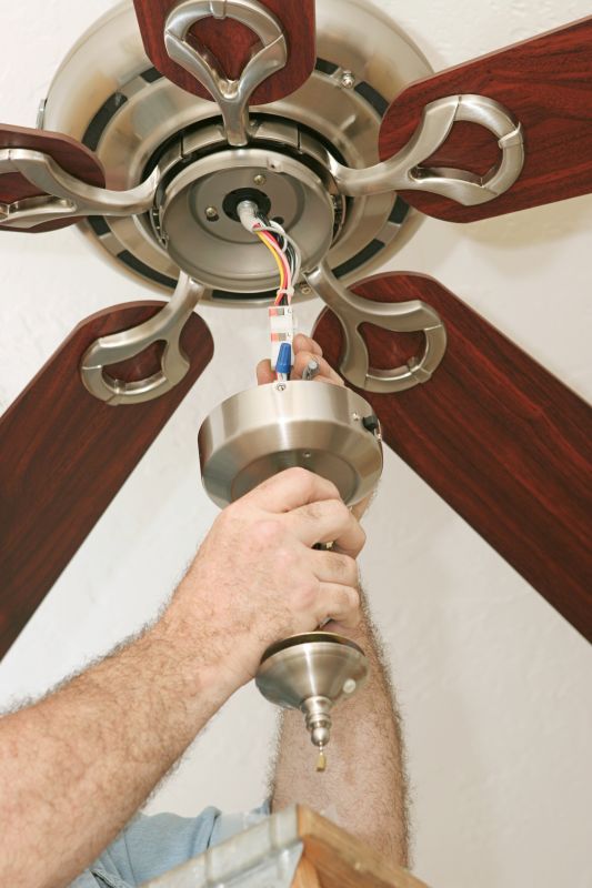 Gazebo Fan Installation in Overland Park, KS